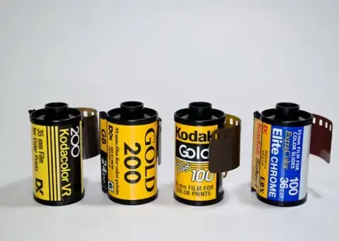 Фотопленка - товар компании Eastman Kodak пик популярности которого, был во второй половине XX века
